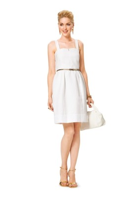 Pattern Sundress with wide straps (Burda 1/2014, pattern number 6918 A)