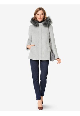 Pattern Jacket with removable fur collar (Burda 2/2019, pattern number 6289 B)