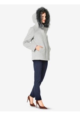 Pattern Jacket with removable fur collar (Burda 2/2019, pattern number 6289 B)