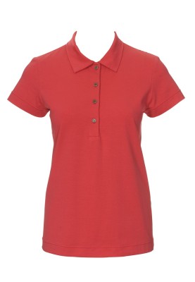 Pattern T-shirt with short sleeves and polo fastening (Burda 4/2010, pattern number 113 A)