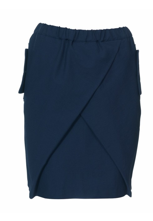 Pattern Tulip skirt with deep pleats (Burda 8/2010, pattern number 107)