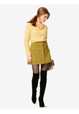 Pattern Mini skirt with button fastening (Burda 2/2019, pattern no. 6252 A)