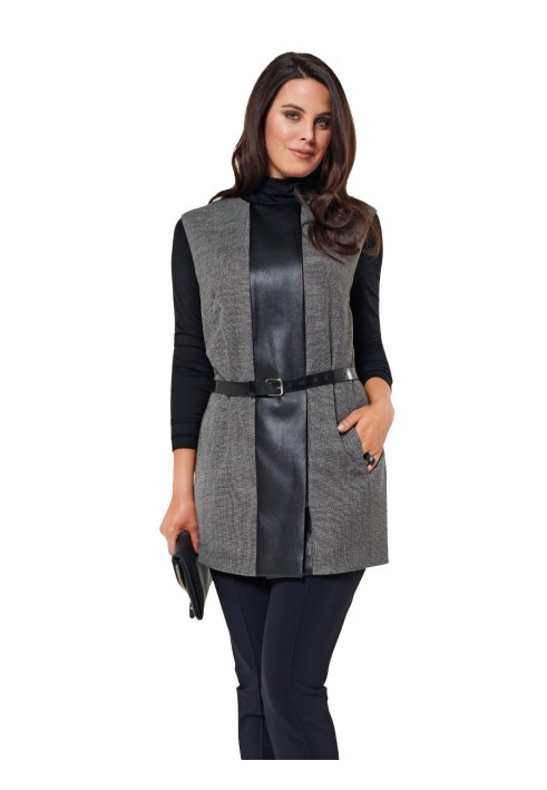 Pattern Vest fitted with hidden fastening (Burda 2/2014, pattern number 6861 C)