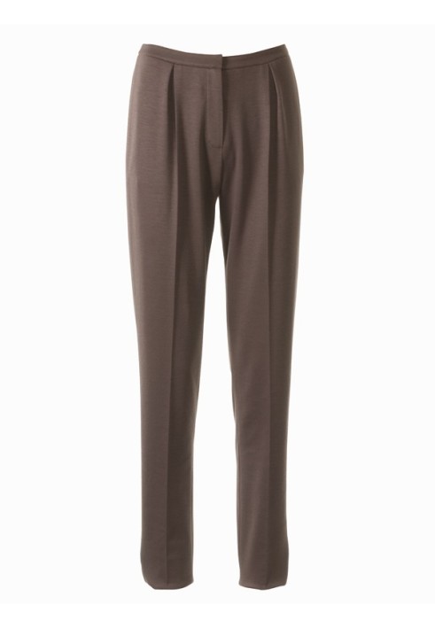 Pattern Knitted trousers with arrow pleats (Burda 1/2011, pattern number 115 B)