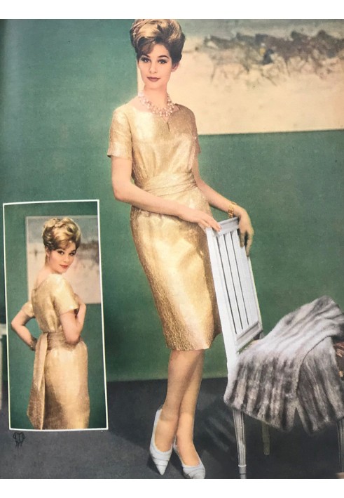 Pattern Sheath dress from Burda Moden 9/1961 (Burda 3/2020, pattern number 121)