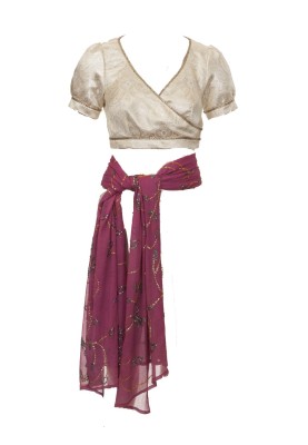 Pattern Blouse and belt for a carnival costume in oriental style (Burda 1/2012, pattern number 148)