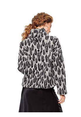 Pattern Pullover with fastening on the back (Burda 2/2020, pattern number 6163 A)