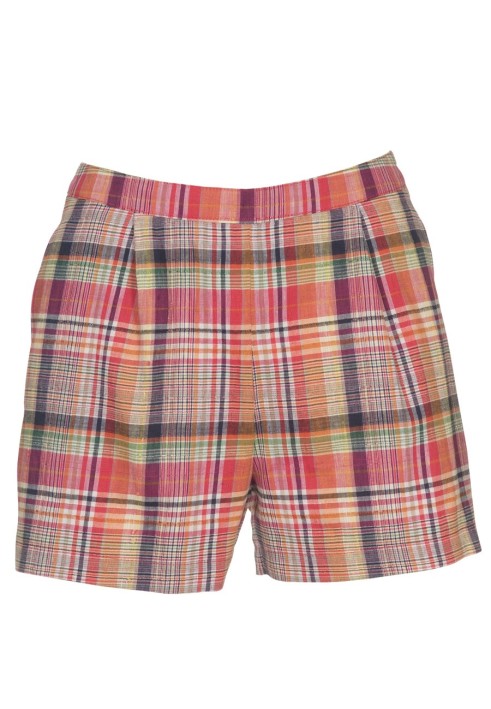 Pattern Short checkered shorts (Burda 6/2011, pattern number 111 B)