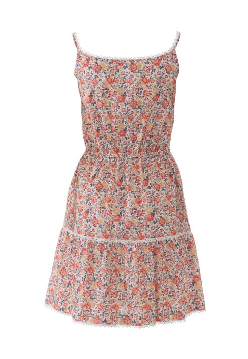 Pattern Cotton sundress with thin straps (Burda 1/2018, pattern number 6403 A)