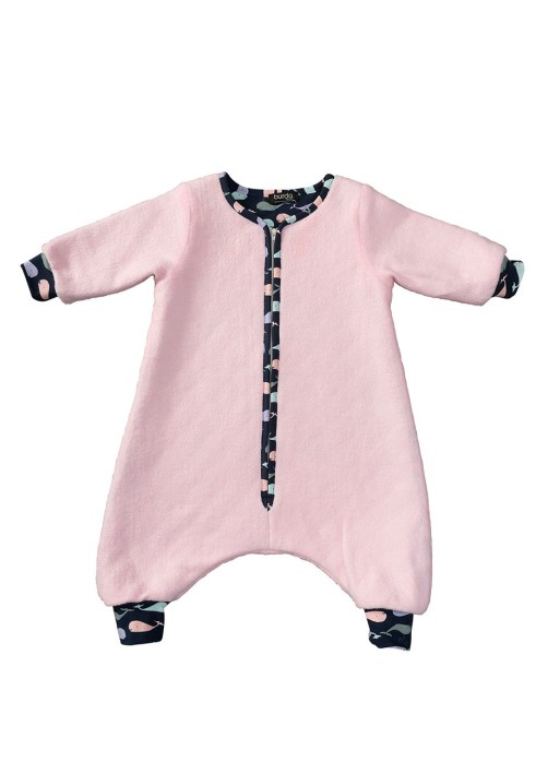 Pattern Knitted overalls with a lowered step seam (Burda 1/2020, pattern number 9298 A)