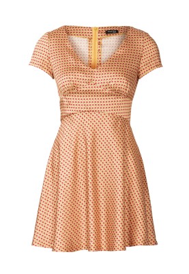 Pattern Empire dress with short sleeves (Burda 1/2020, pattern no. 6205 A)