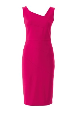 Pattern Sheath dress with curved relief seams (Burda 4/2016, pattern number 119 A)