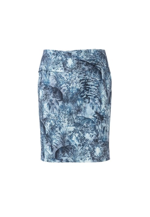 Pattern Mini skirt with draped details (Burda 9/2019, pattern no. 113)