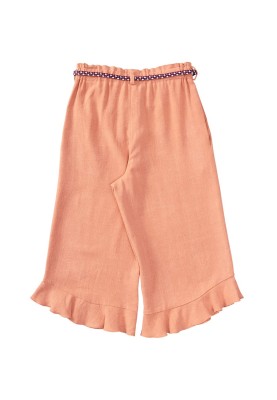 Pattern Culottes with frills and cord belt (Burda 1/2020, pattern number 9302 B)