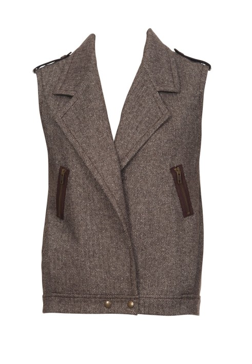 Pattern Vest with wide lapels (Burda 8/2011, pattern number 132)