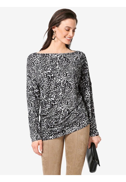 Pattern Top of asymmetric cut (Burda 2/2019, pattern number 6272 B)