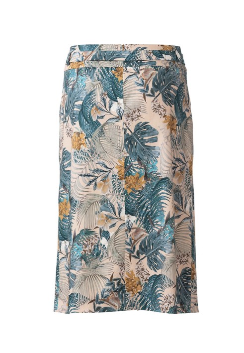 Pattern A-line skirt with belt (Burda 1/2020, pattern no. 6235 B)