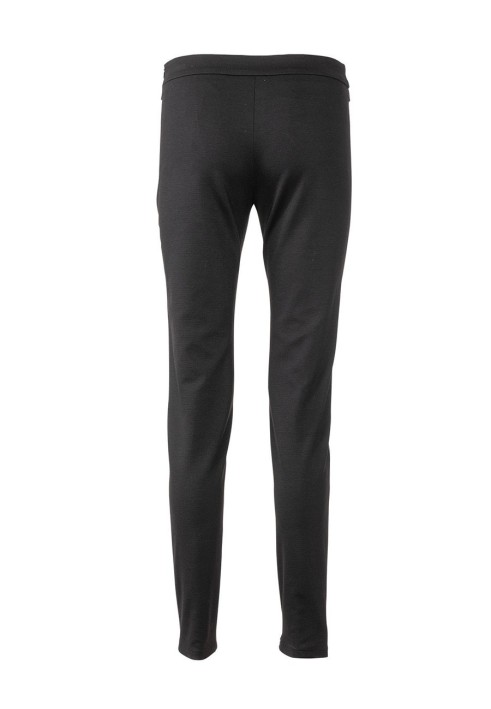 Pattern Narrow knitted trousers with a frill on the waist (Burda 2/2019, pattern number 6251 A)