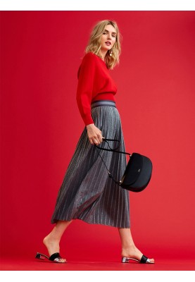 Pattern Pleated maxi skirt (Burda 8/2017, pattern number 118)