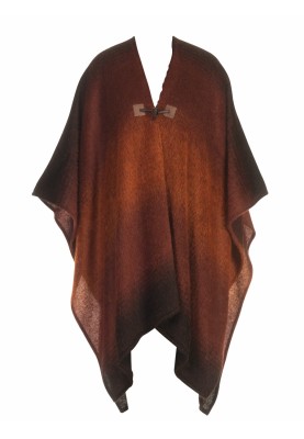 Angora wool poncho pattern (Burda 11/2010, pattern number 144)