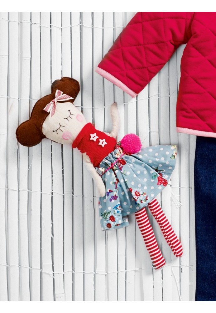 Pattern Doll from scraps (Burda. Children 1/2015, pattern number 640)