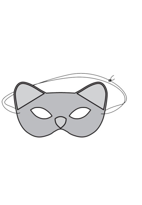 Pattern Children's mask "cat" (Burda 7/2014, pattern number 138)