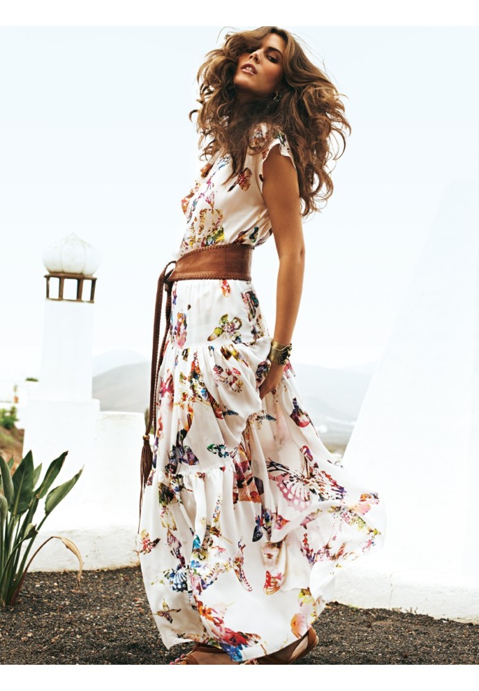 Pattern Three-layer maxi skirt (Burda 5/2012, pattern number 111)