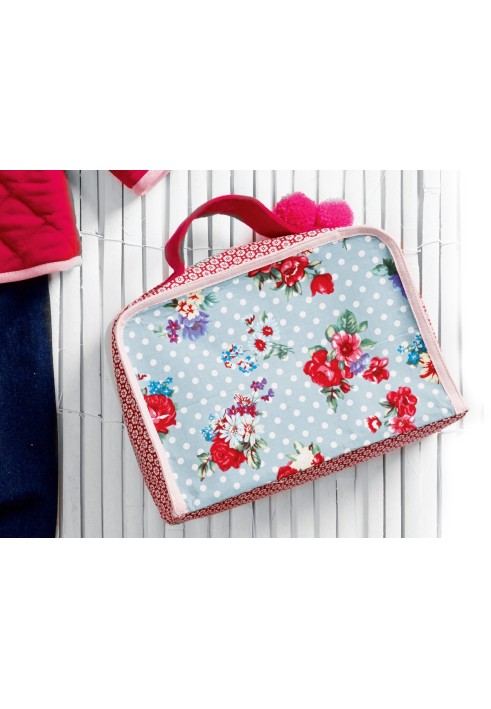 Pattern Suitcase with a zipper (Burda. Children 1/2015, pattern number 641)