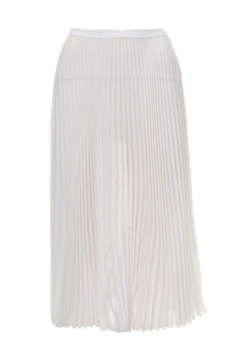 Pattern Crepe georgette pleated skirt (Burda 5/2012, pattern number 130 A)