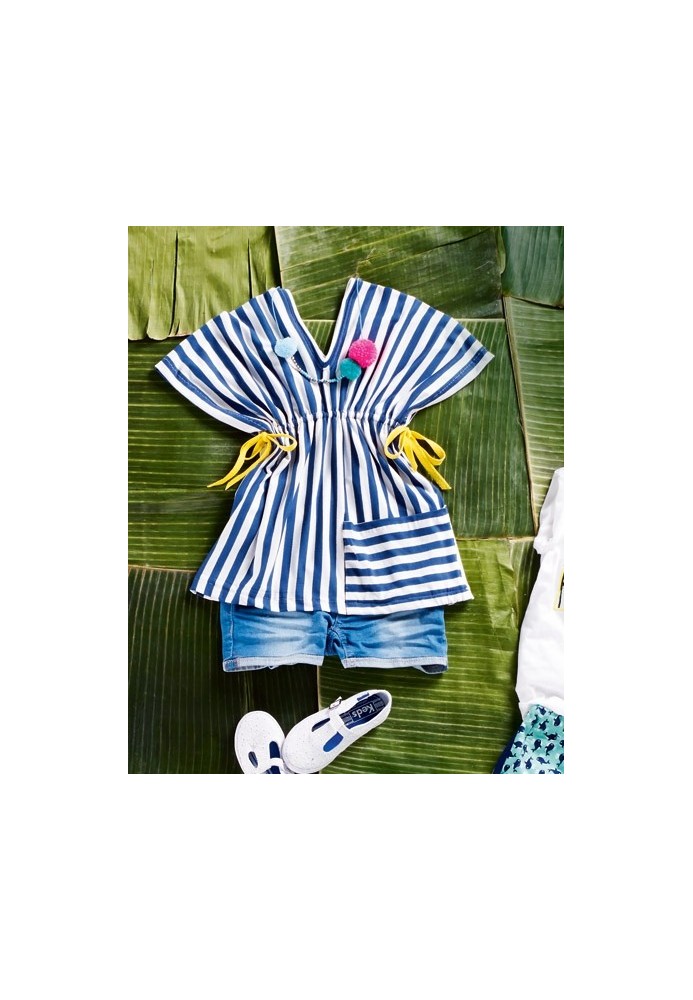 Tunic and pendant pattern (Burda. Children 1/2015, pattern number 625)