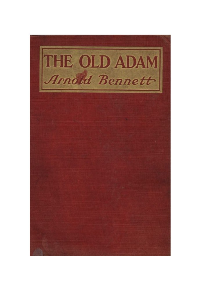 The Old Adam: A Story of Adventure