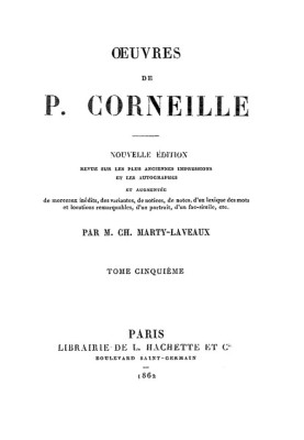 Works of P. Corneille, Volume 05