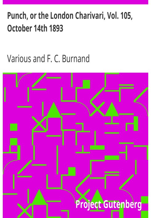 Панч, або Лондонський чаріварі, том. 105, 14 жовтня 1893 р