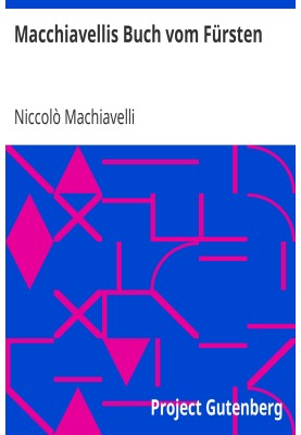 Machiavelli's Book of the Prince
