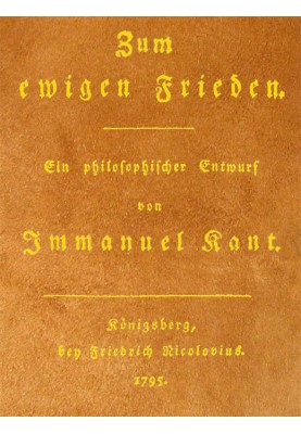 Toward Eternal Peace: A Philosophical Draft