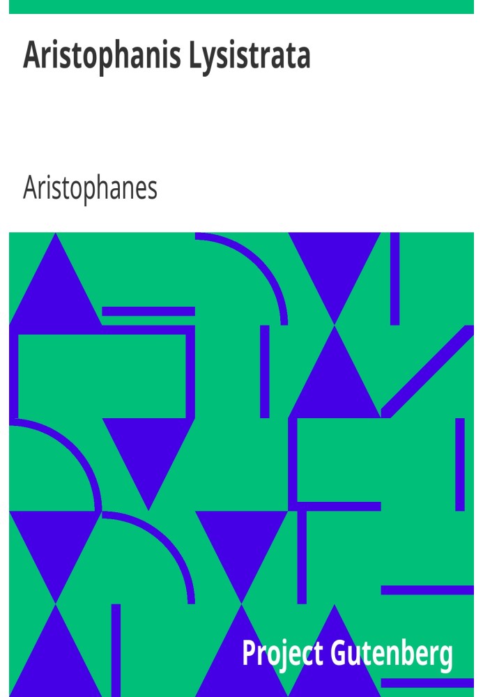 Aristophanes Lysistrata