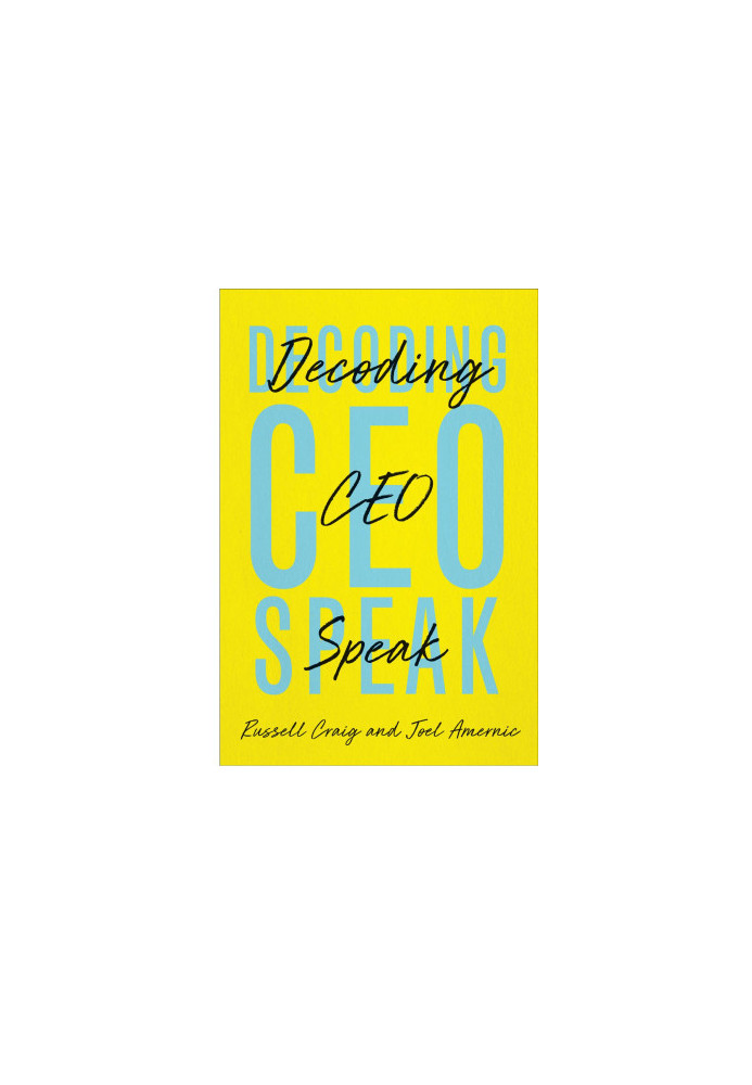 Decoding CEO-Speak
