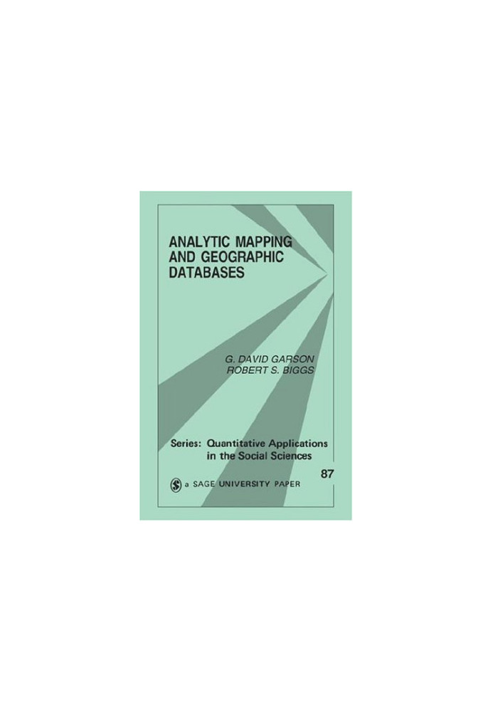 Analytic mapping and geographic databases
