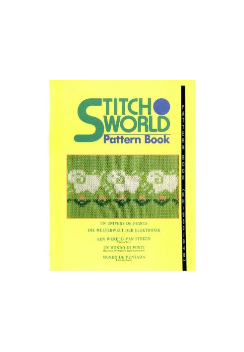 Stitch World. Pattern Book (Brother KH-930/940) - Brother Knitting Machine