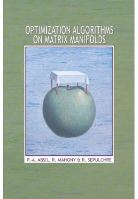 Optimization algorithms on matrix manifolds
