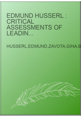 Edmund Husserl : critical assessments of leading philosophers. Volume 4 Web of meaning : language, noema, and subjectivity an