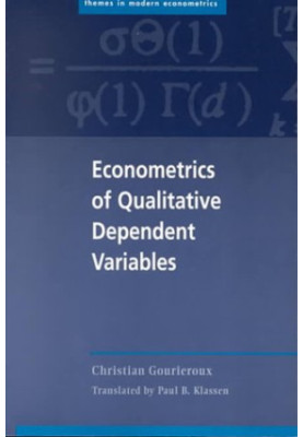 Econometrics of Qualitative Dependent Variables