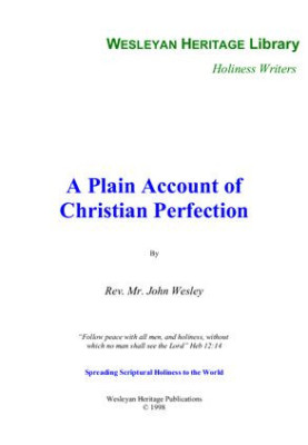 A Plain Account Of Christian Perfection