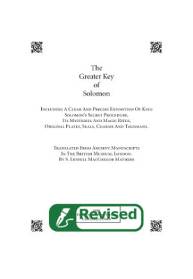 The Greater Key of Solomon, book 1