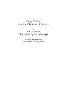 Harry Potter and the Chamber of Secrets