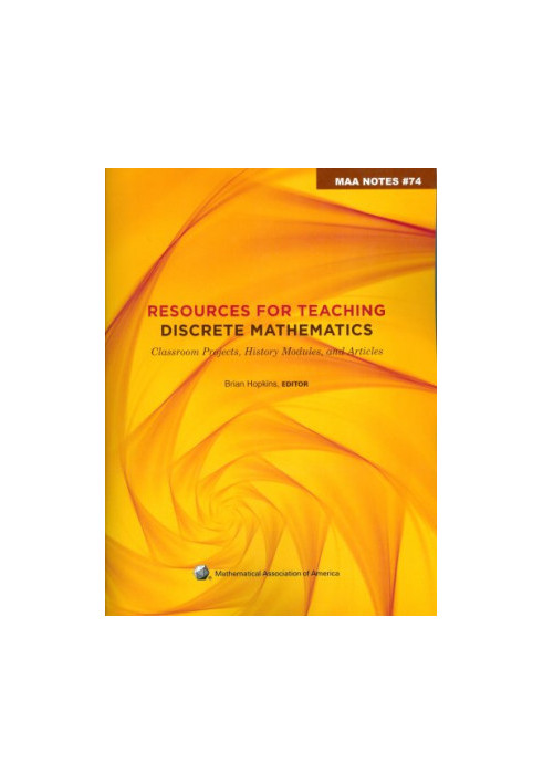 Resources for Teaching Discrete Mathematics