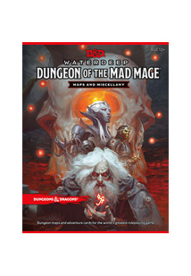 Dungeons & Dragons Waterdeep: Dungeon of the Mad Mage Maps and Miscellany (Accessory, D&D Roleplaying Game)