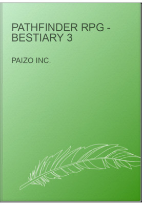 Pathfinder RPG - Bestiary 3