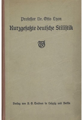 Concise German stylistics