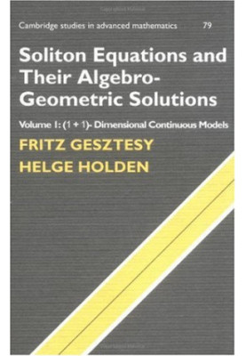 Soliton Equations and their Algebro-Geometric Solutions: Volume 1, (1+1)-Dimensional Continuous Models